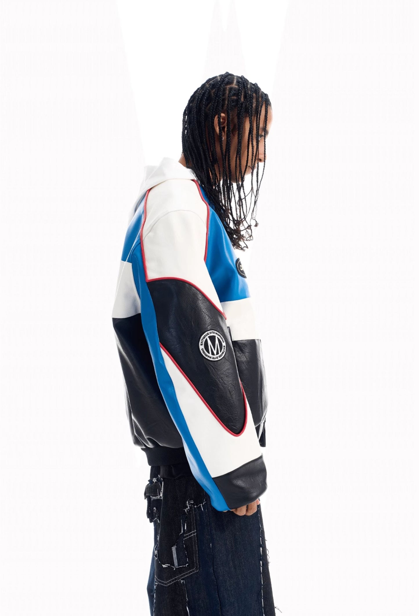 Oversized Leather Jacket