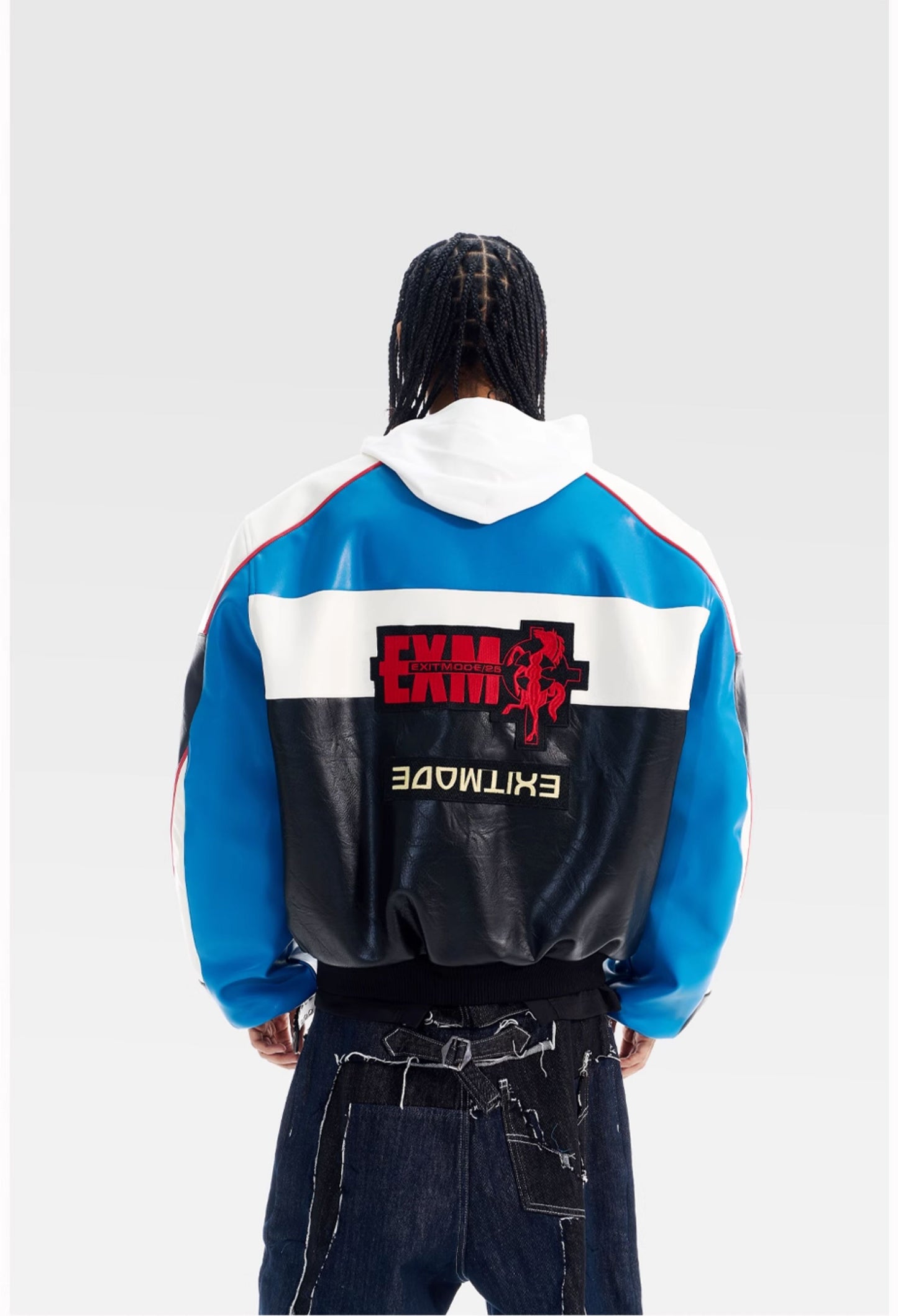 Oversized Leather Jacket