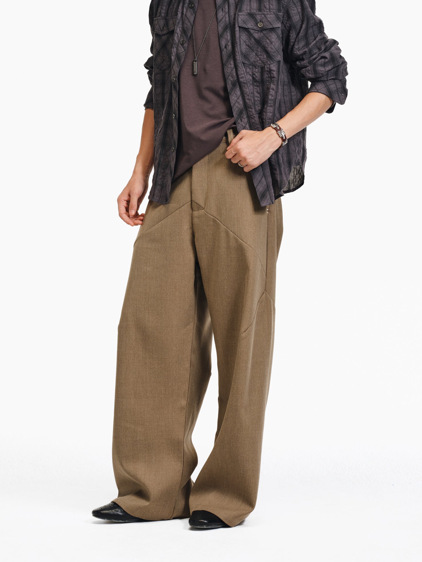 A-line casual pants