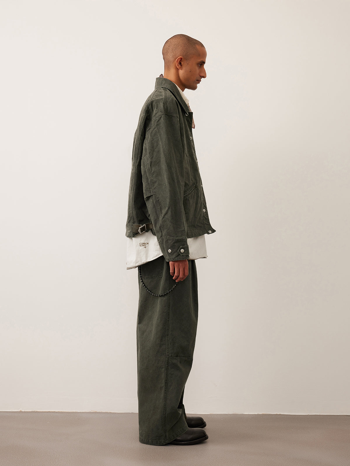 Washed Damaged Coach Jacket