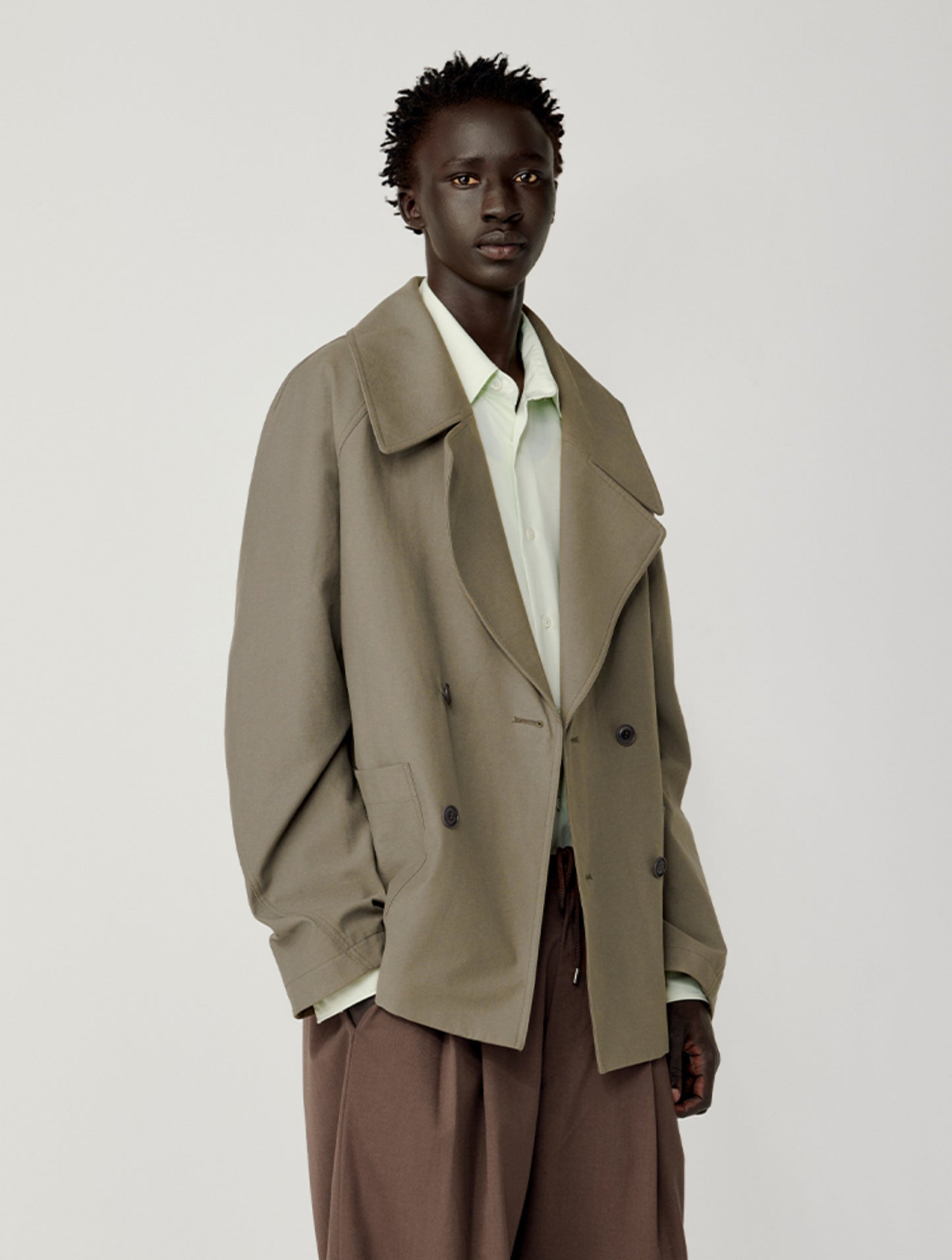 Double-breasted Casual Jacket