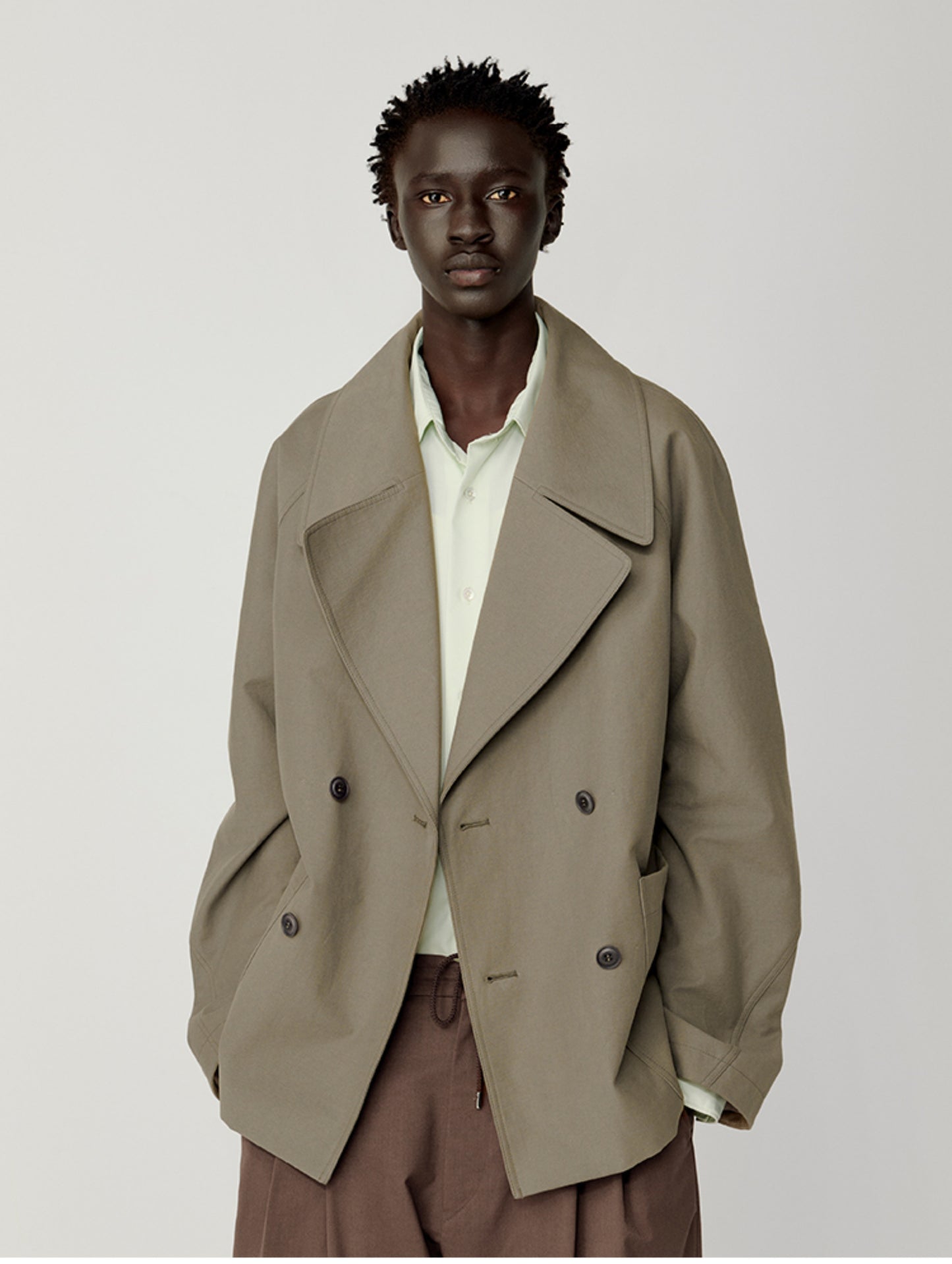 Double-breasted Casual Jacket