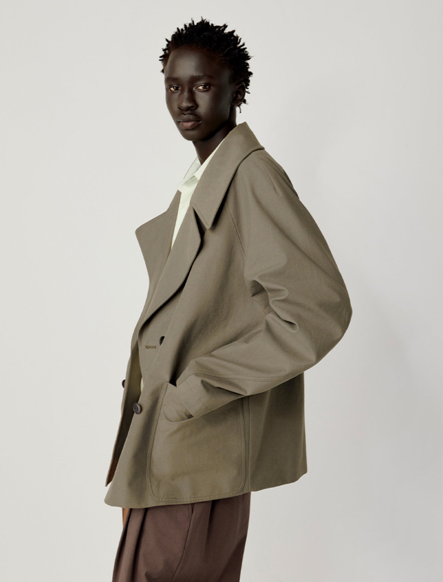 Double-breasted Casual Jacket