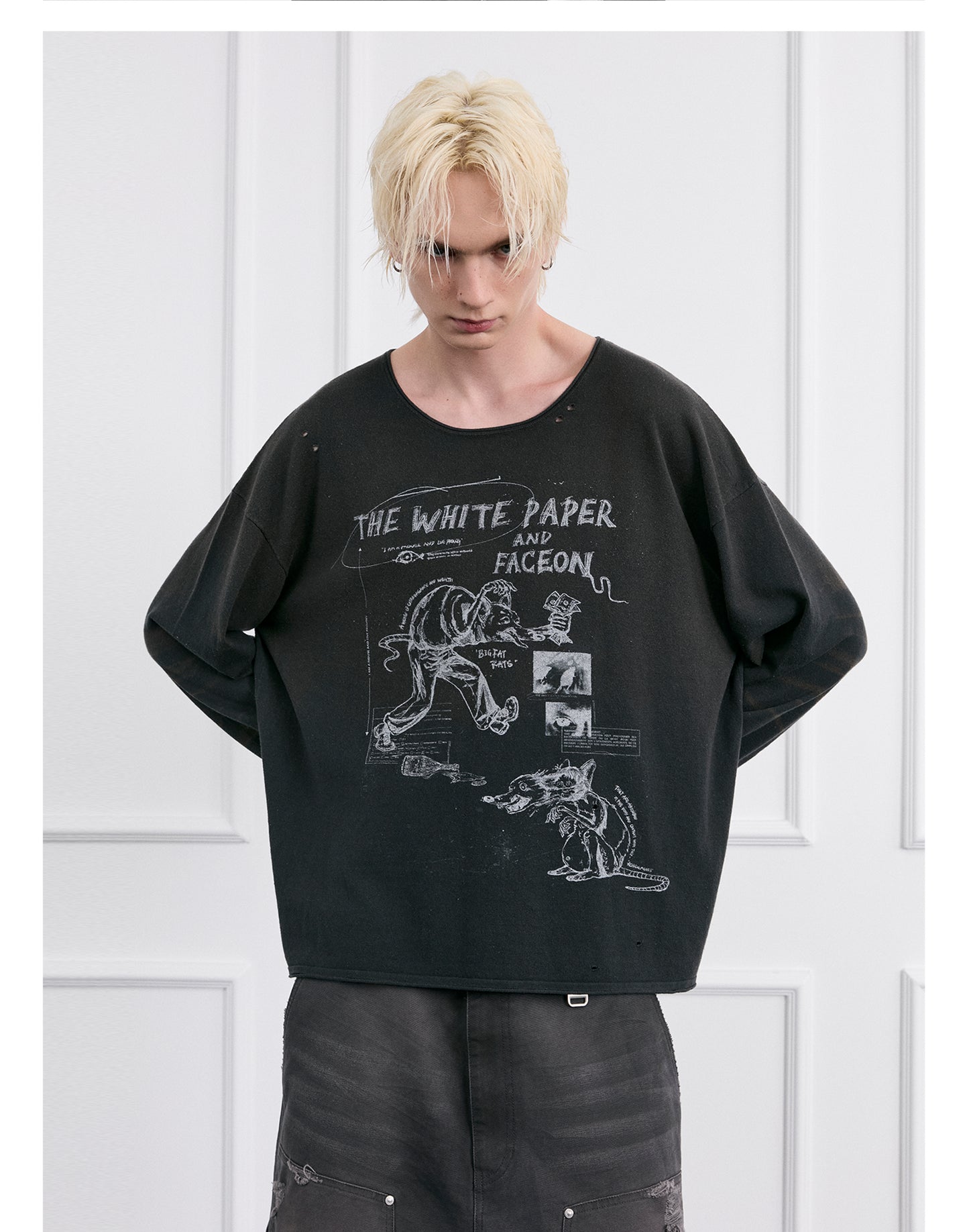 Graffiti Crew Neck T-Shirt