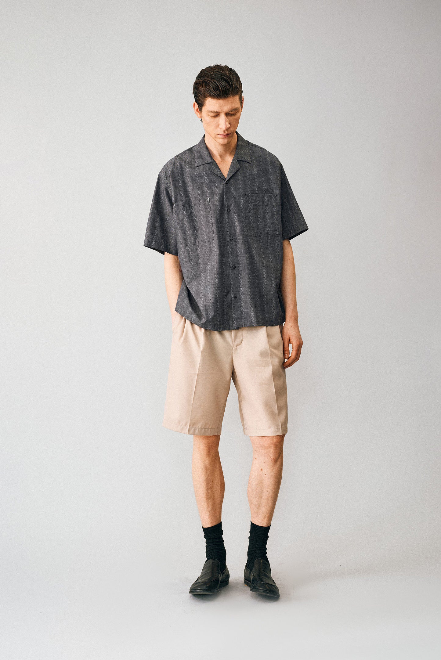 Hemp Cuban Collar Shirt