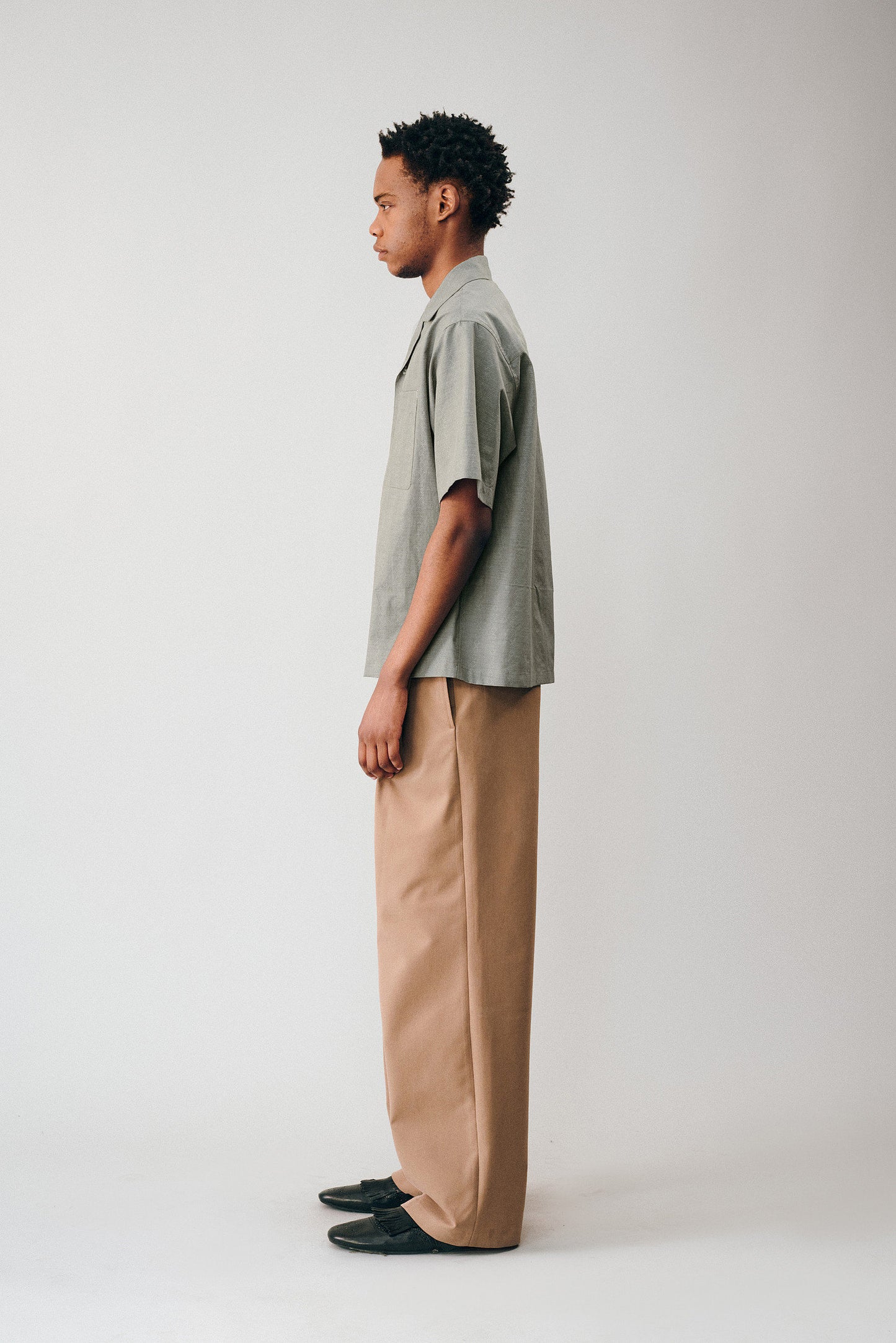 Hemp Cuban Collar Shirt