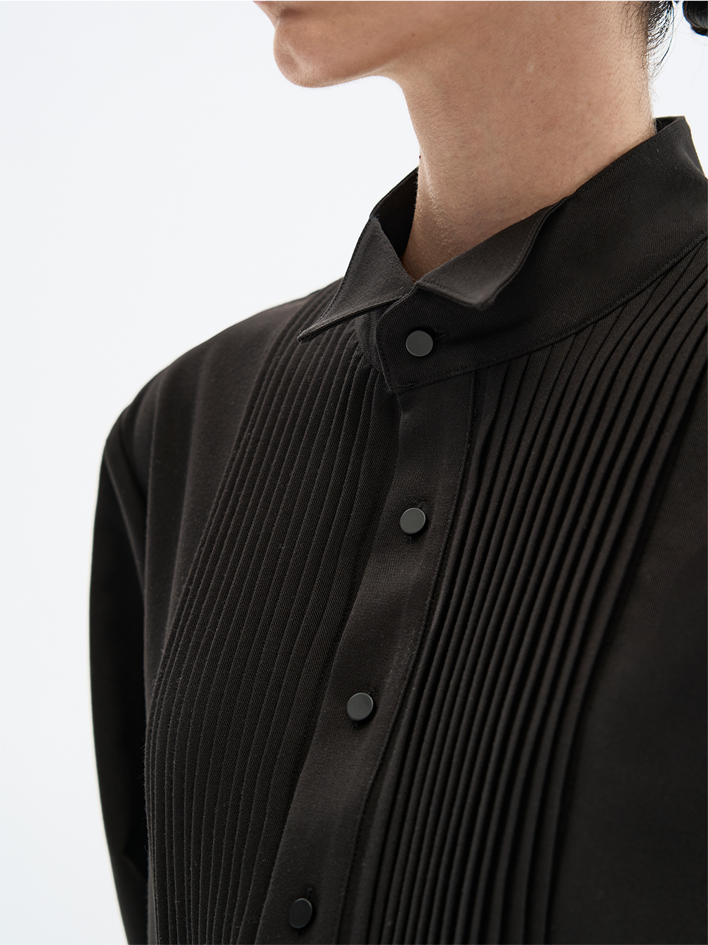 Accordion Pleat Shirt