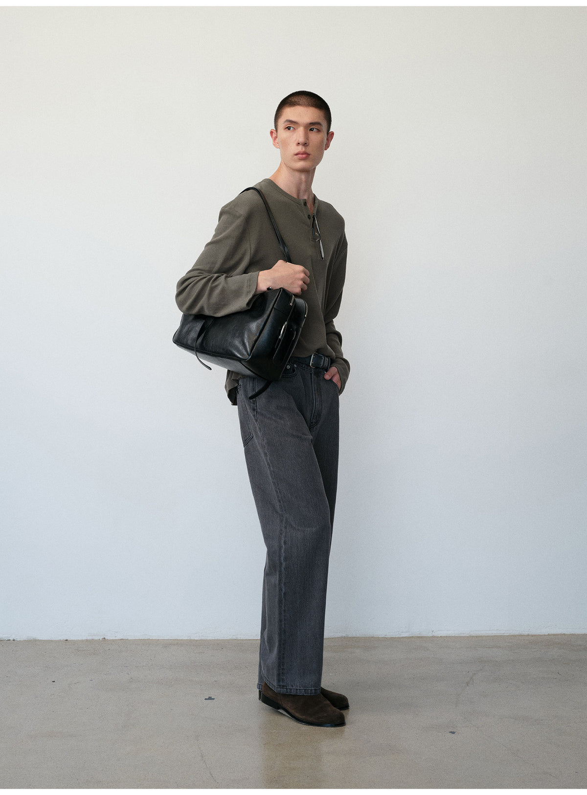 Henry Collar Base Layer T-Shirt