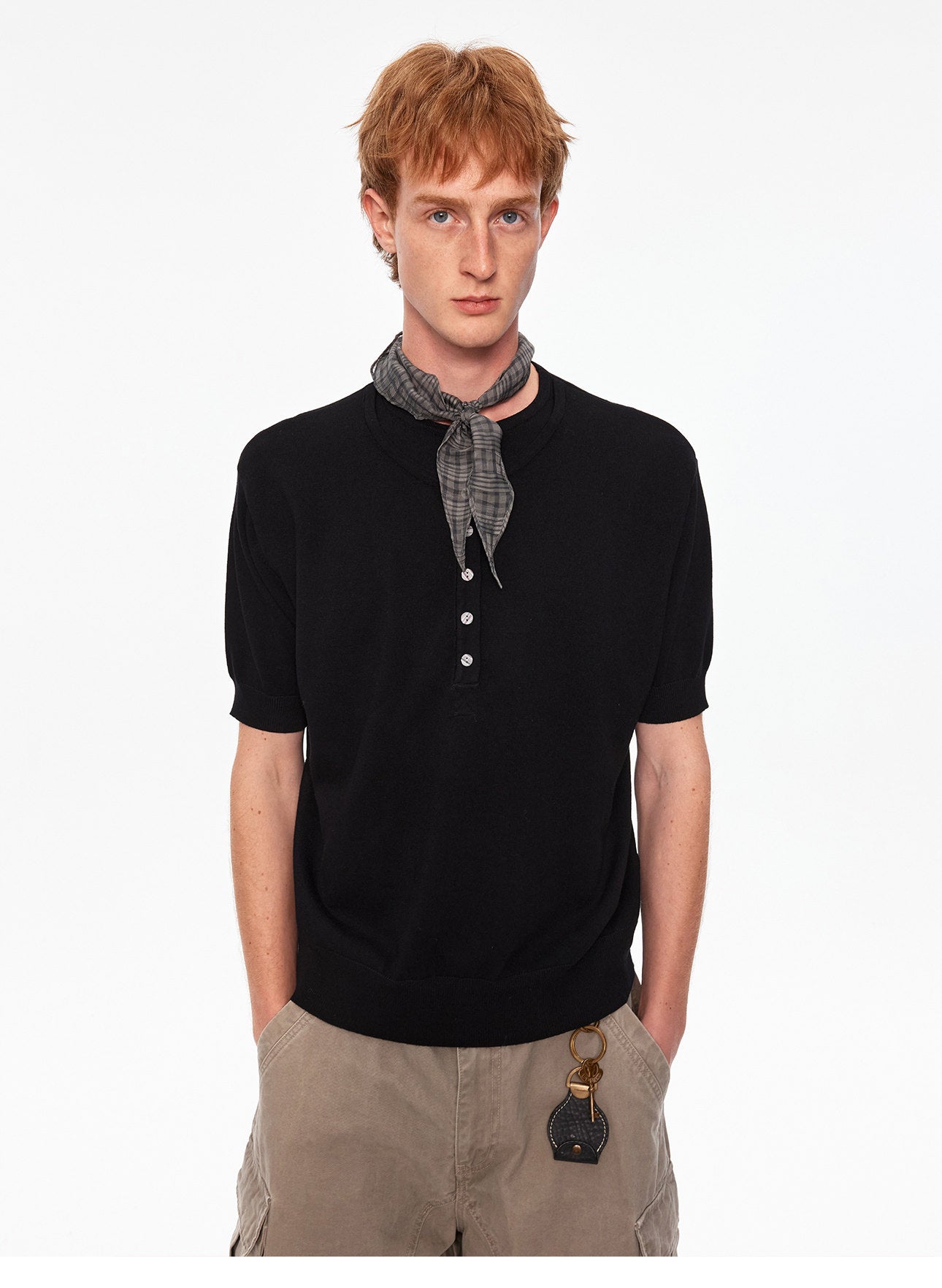 Two-Tone Casual Knit