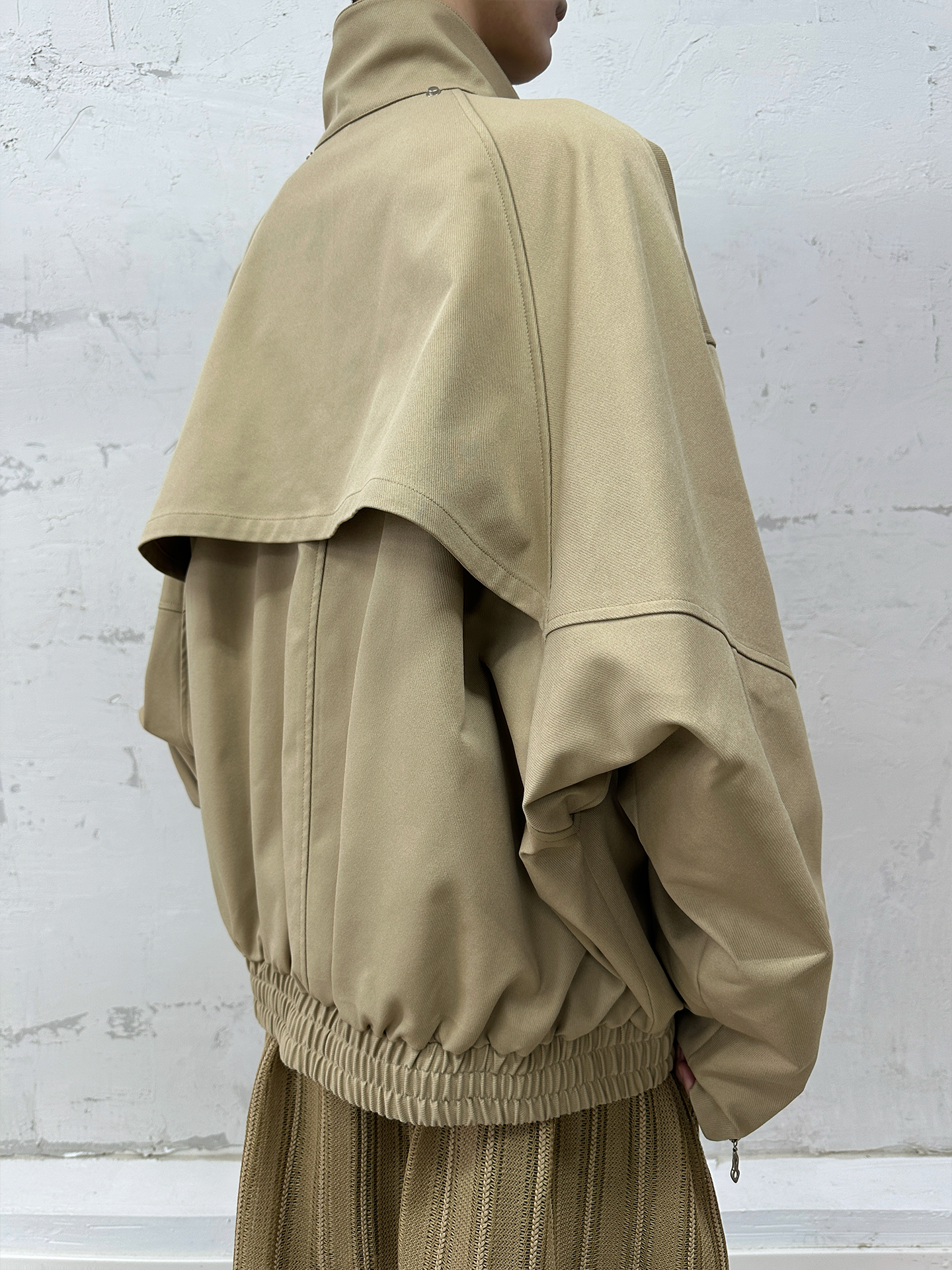 Detachable Hood Harrington Jacket