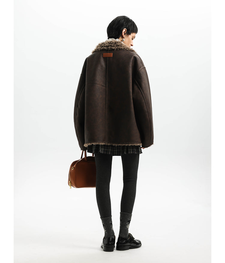 Reversible Faux Fur Jacket