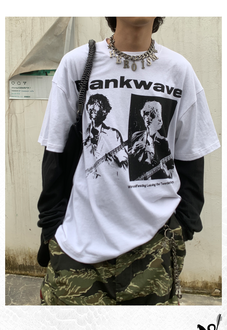 Punk Print T-Shirt