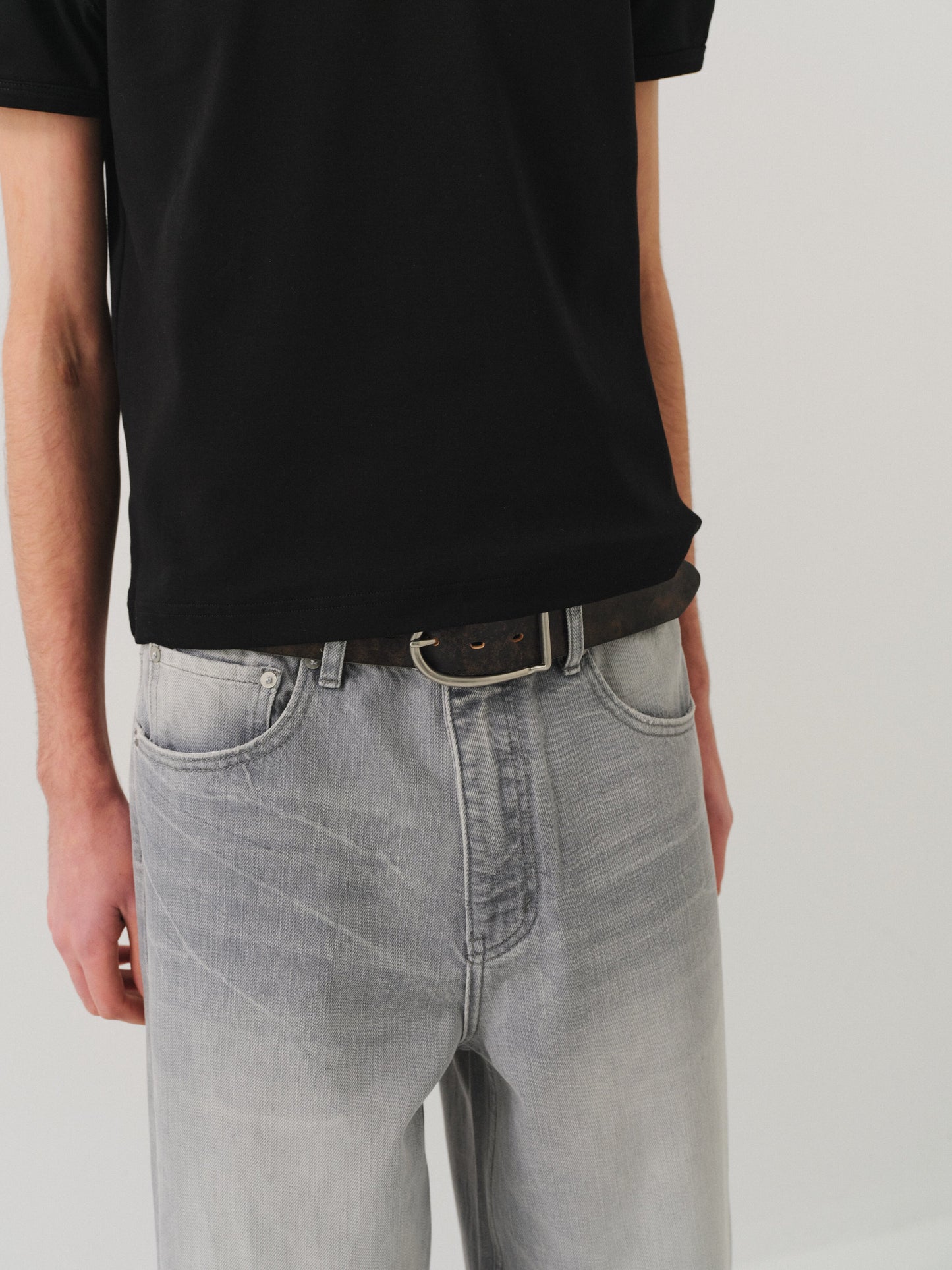 Wash-treated Loose-fit Jeans