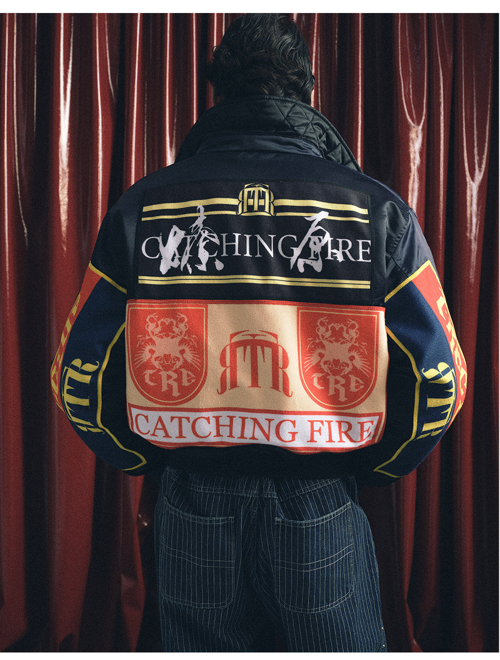 Embroidered Air Force Jacket