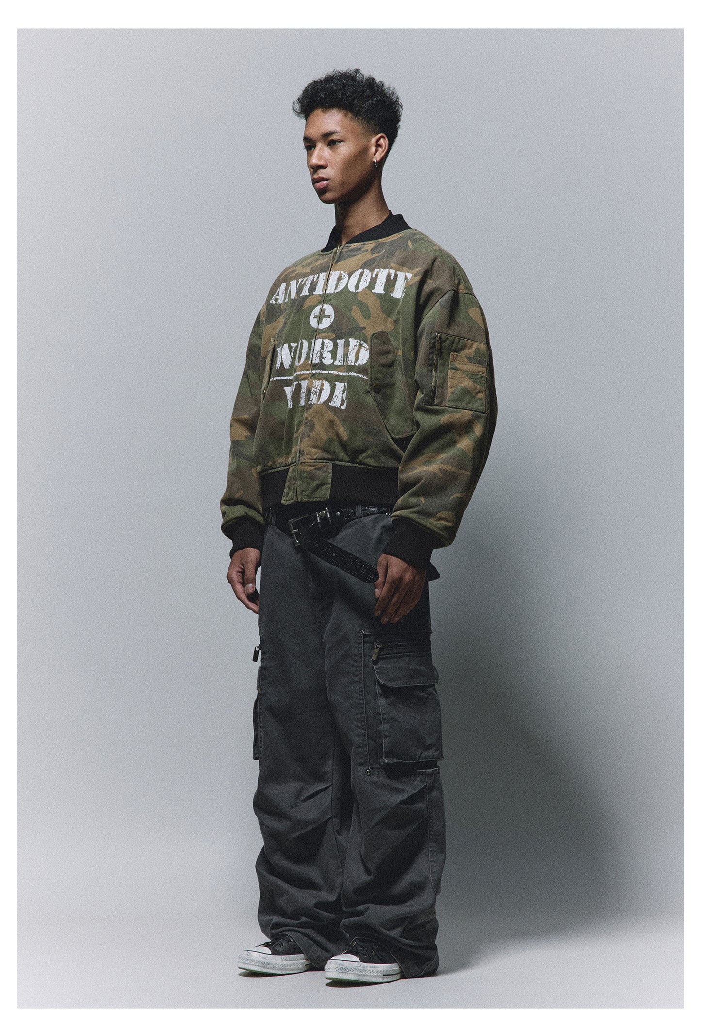 Reversible Camouflage MA-1 Flight Jacket