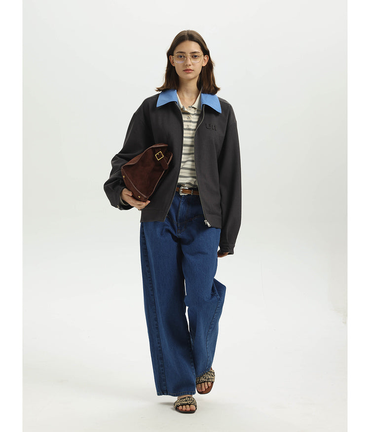 Double Layer Embroidered Jacket