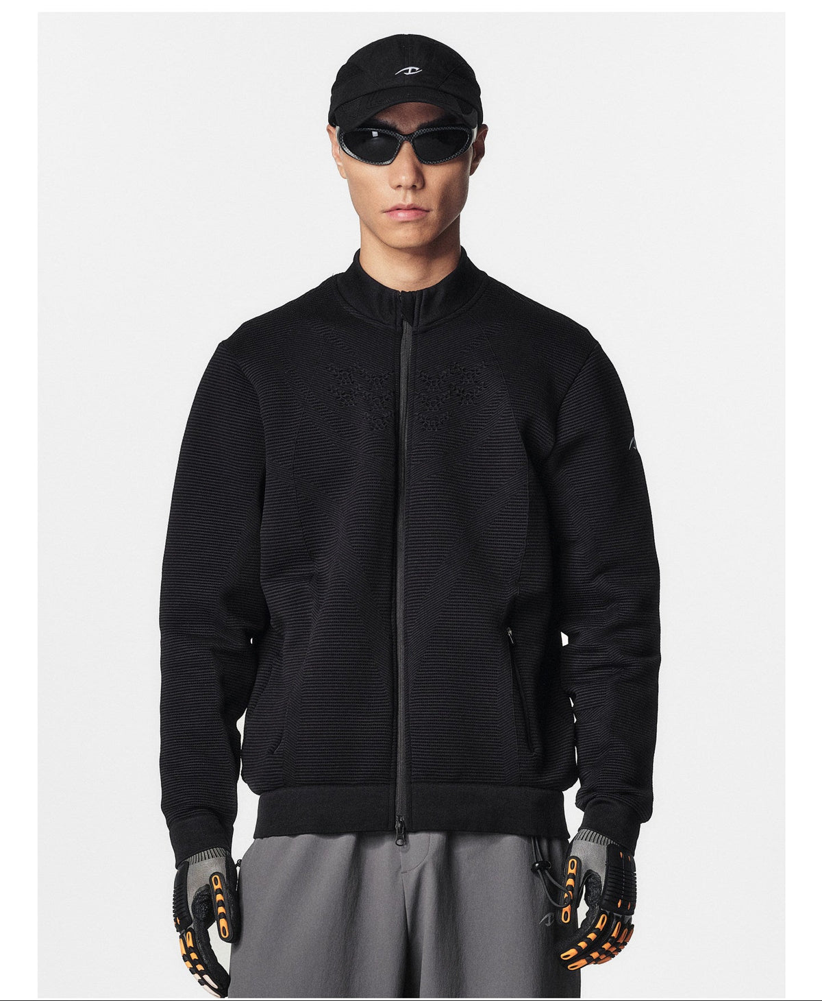 Clean Fit Simple Stand-Collar Jacket