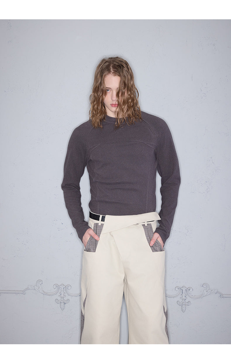 Split Zipper T-Shirt