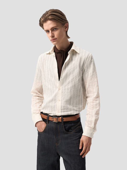 Lightweight Striped Shirt