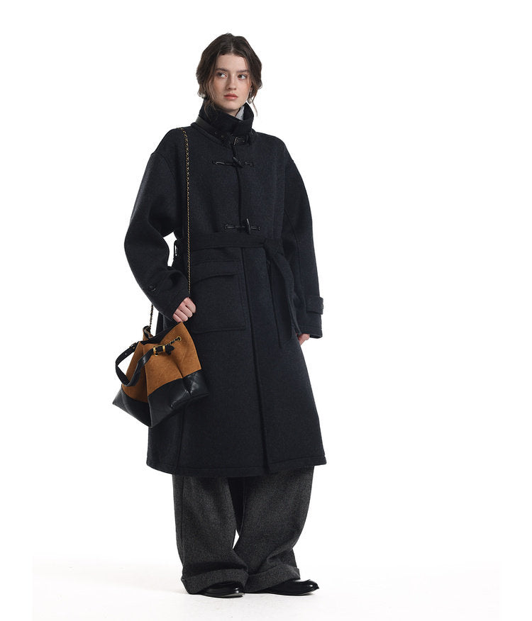 Toggle Button Wool Coat