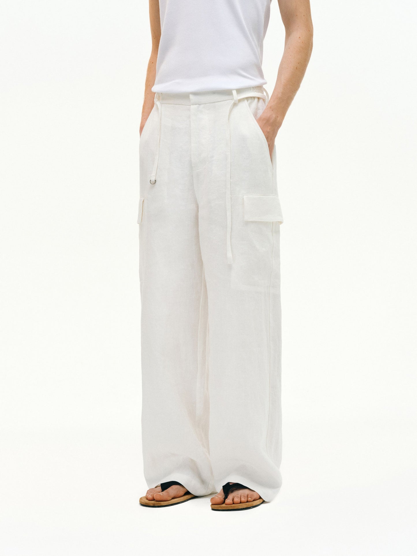 Linen Work Pants