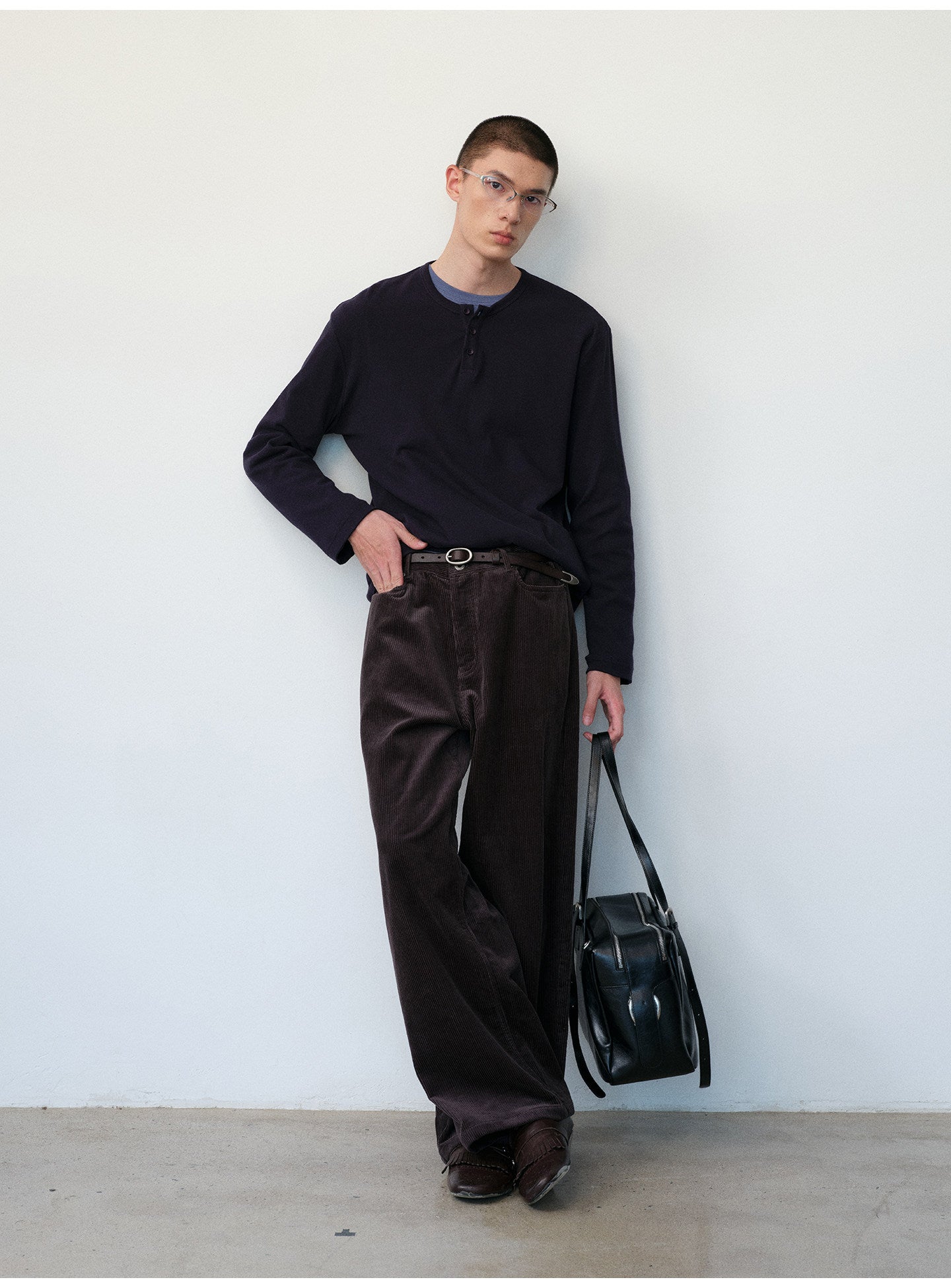 Henry Collar Base Layer T-Shirt