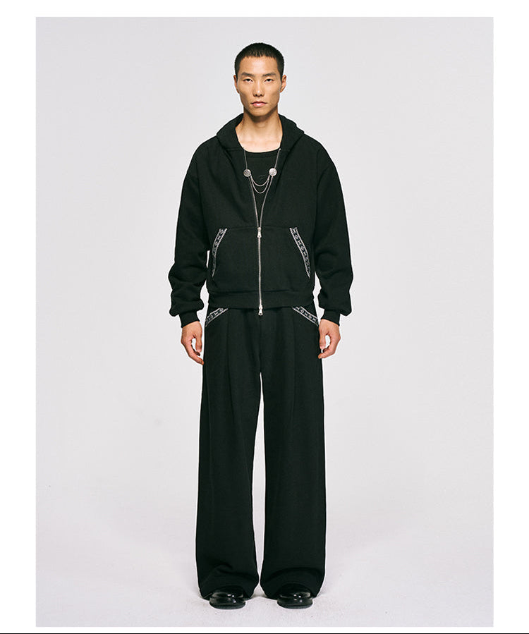 Short Hooded Sweatshirt