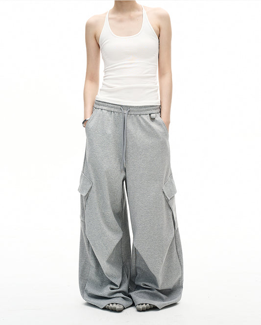 Multi-pocket design sweatpants