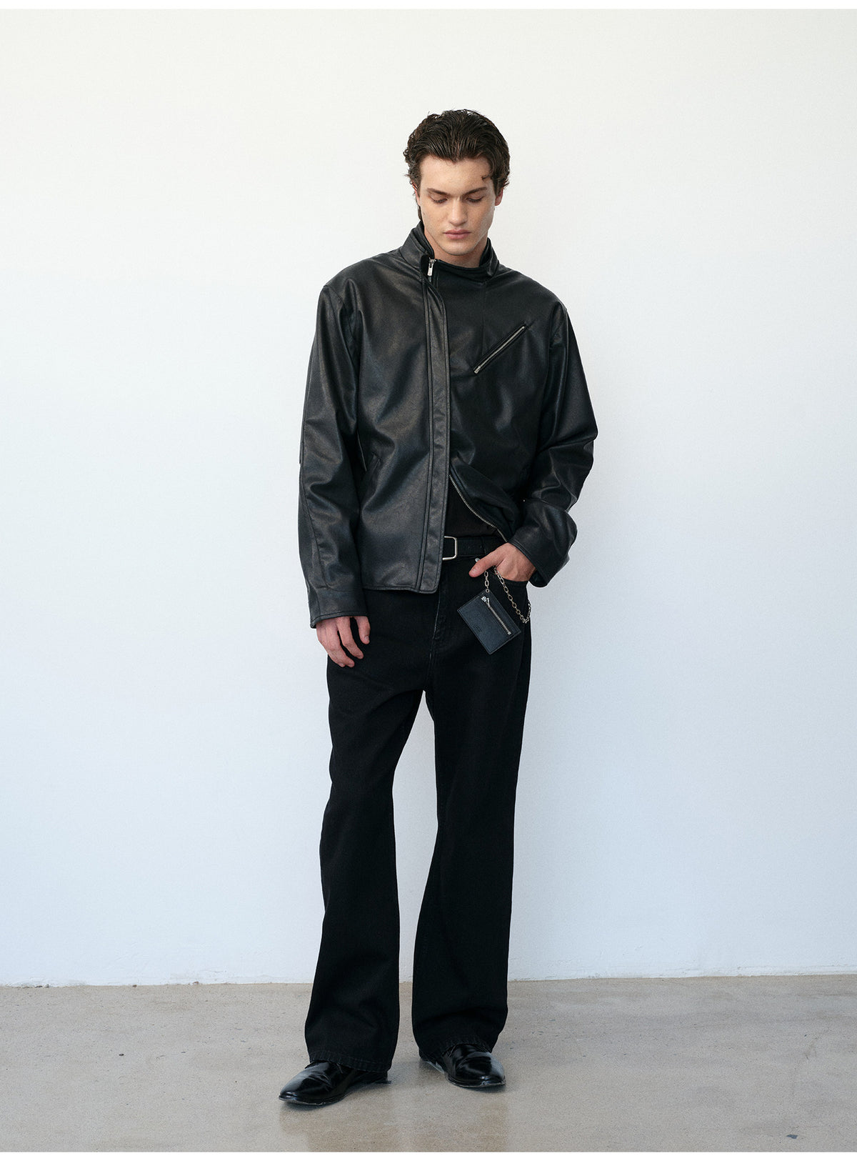 String-Dyed Slim-Fit Jeans
