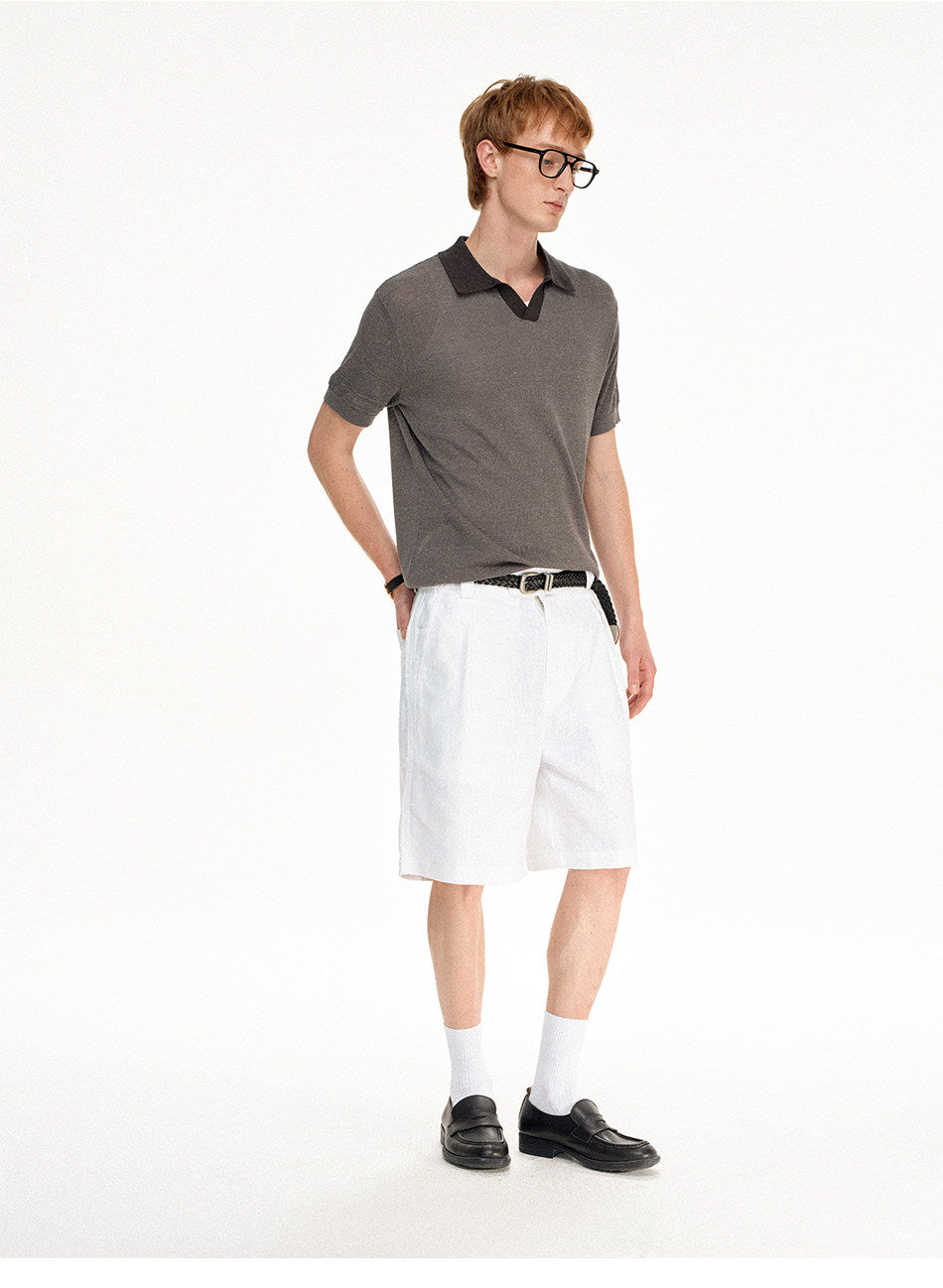 Contrast Polo Shirt