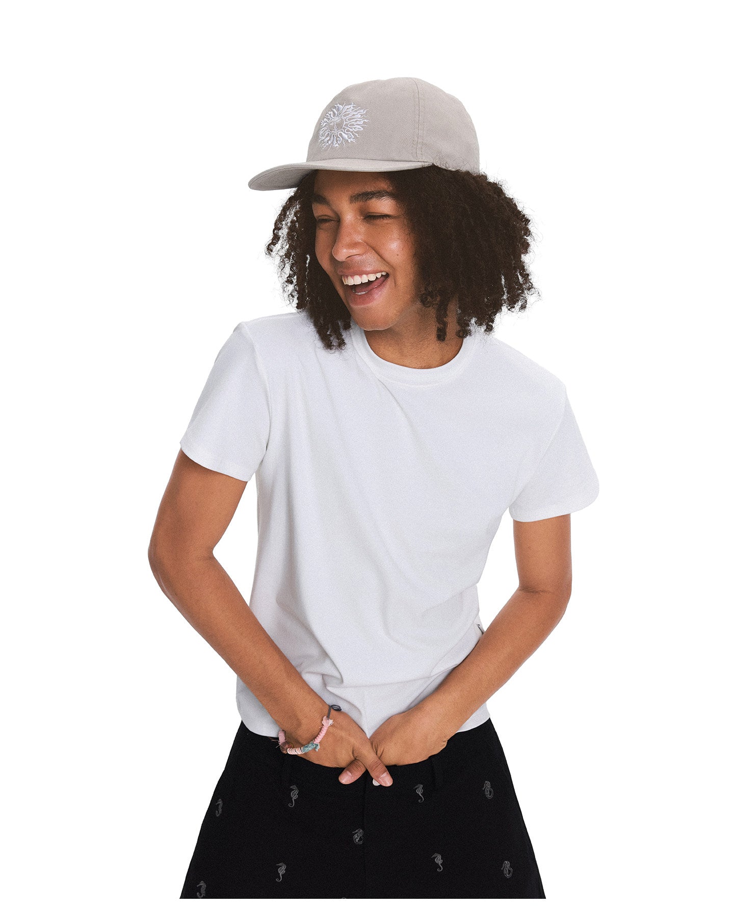 Basic Solid-Color Slim-Fit T-Shirt