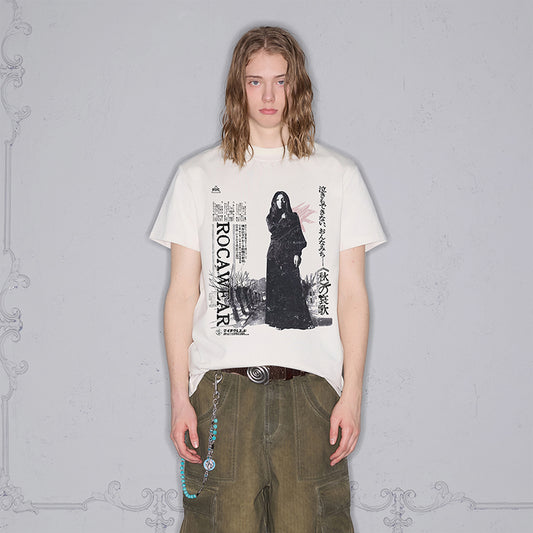 Retro Character Print T-Shirt