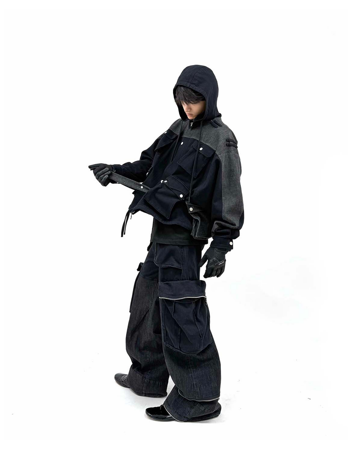 Deconstruct Multi-Pocket Functional Jacket