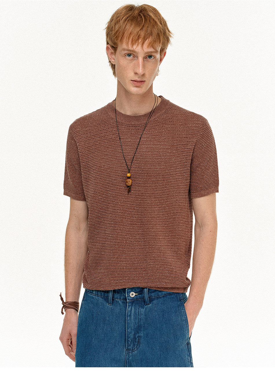 Mesh Short-Sleeve T-Shirt