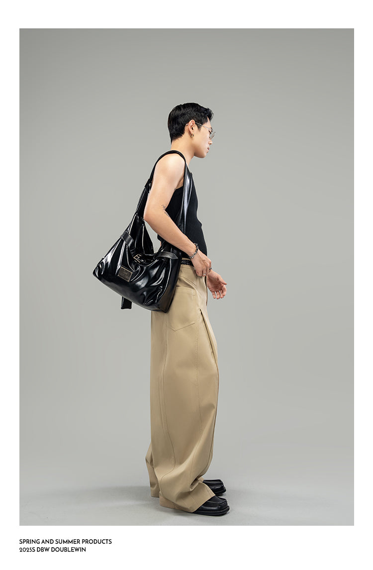 Deconstructed Casual Pants