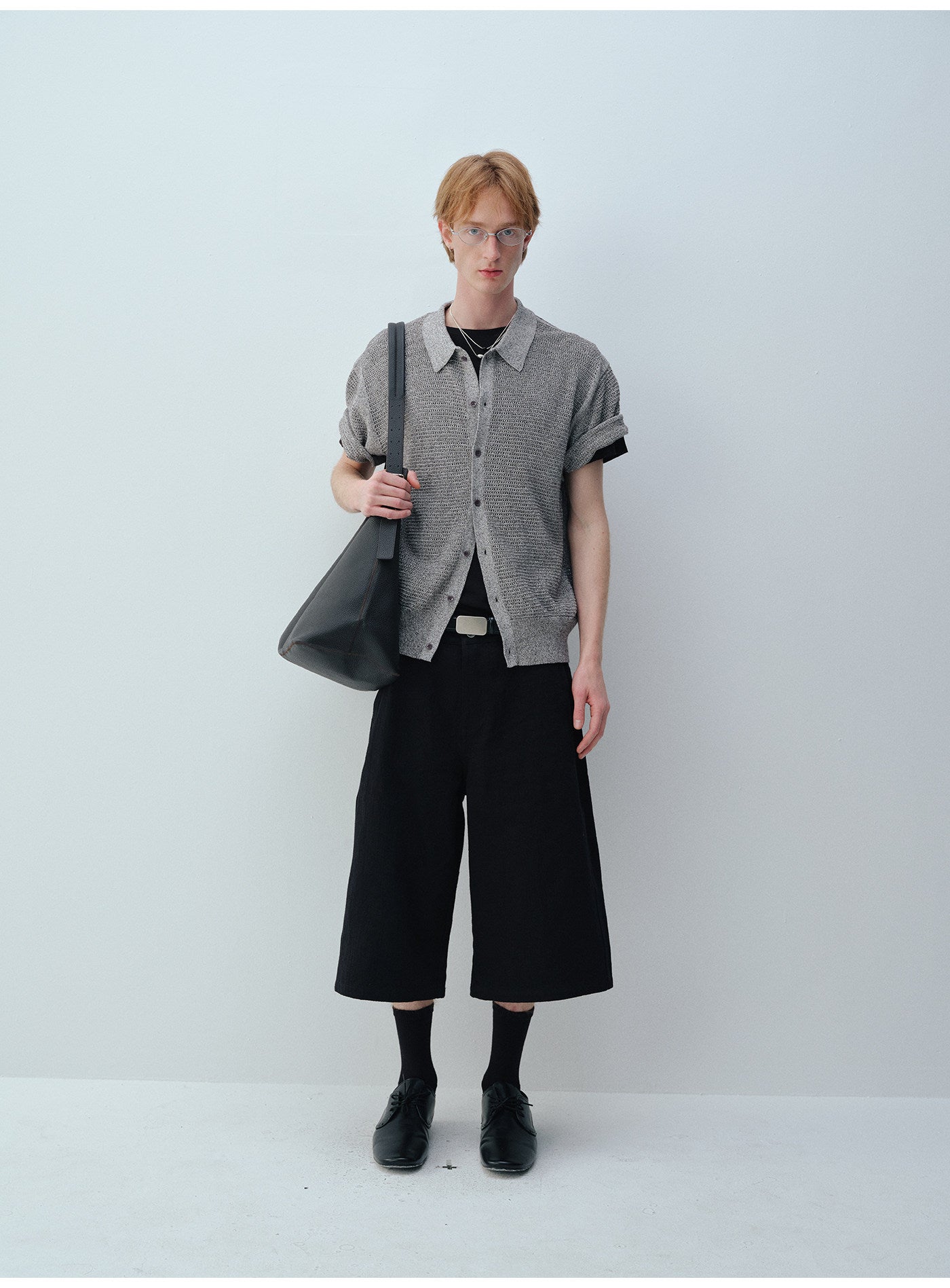 A라인 카프리 쇼츠