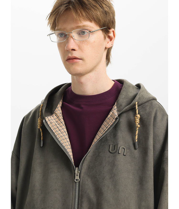 Reversible Checked Jacket