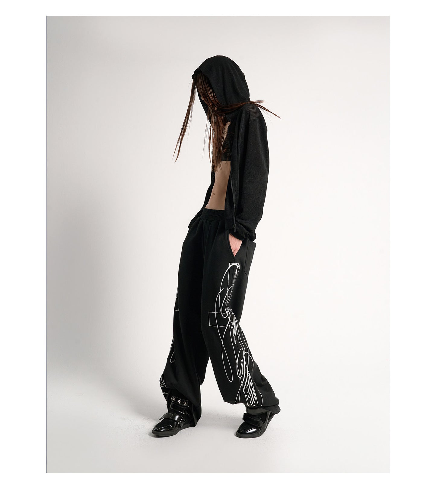 Cross-Stitch Sweatpants