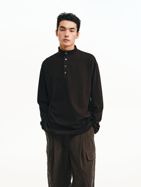 Half-High Collar Shirt