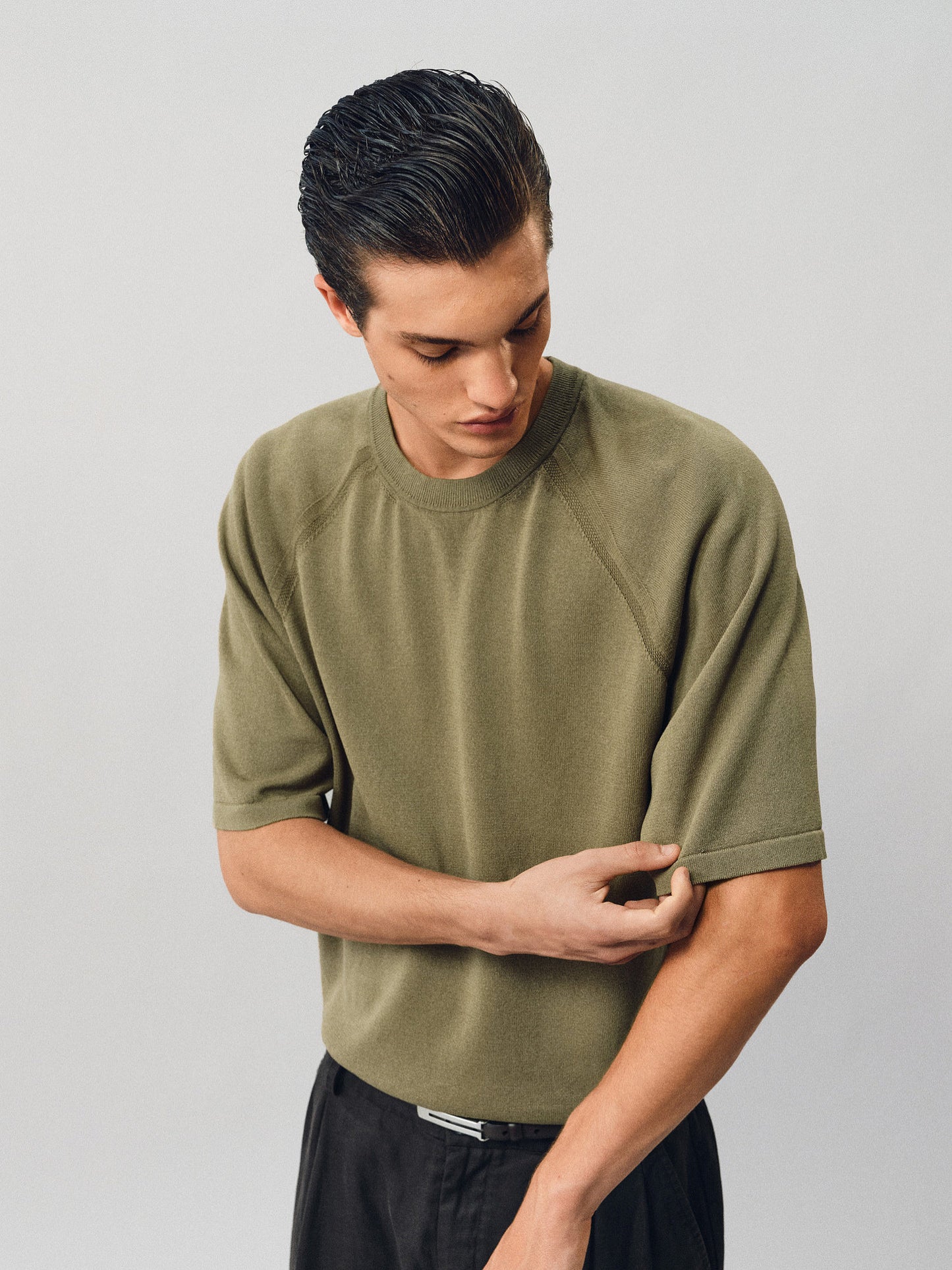 Washi-Blend Raglan T-Shirt