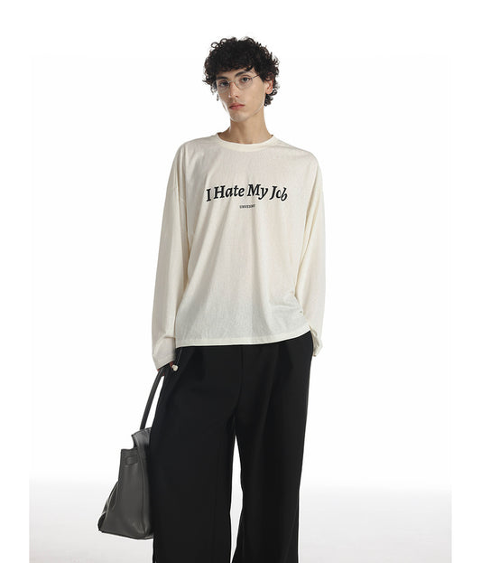 Slogan Print T-Shirt