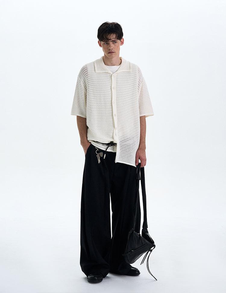 High-end hollow knit