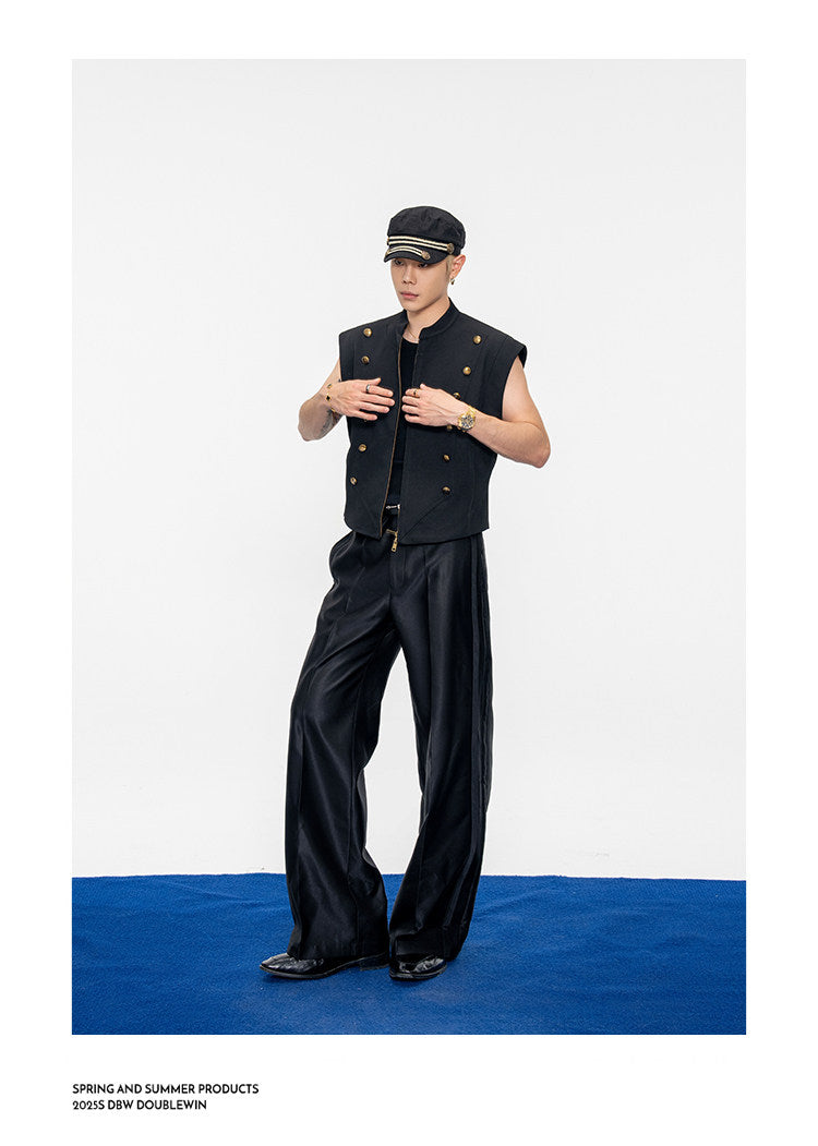 Loose Wide-Leg Casual Pants