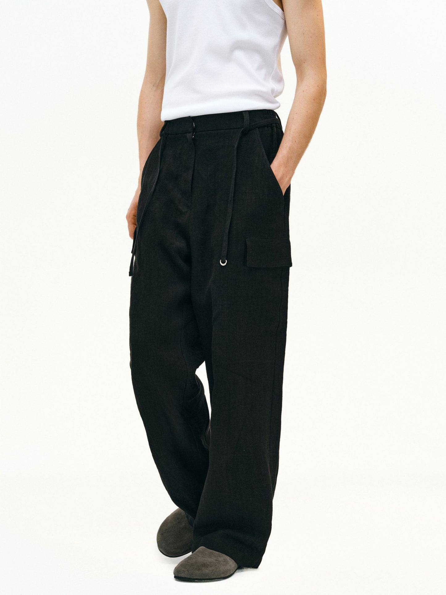 Linen Work Pants