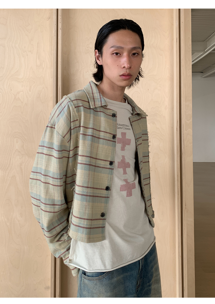 Box cut silhouette shirt