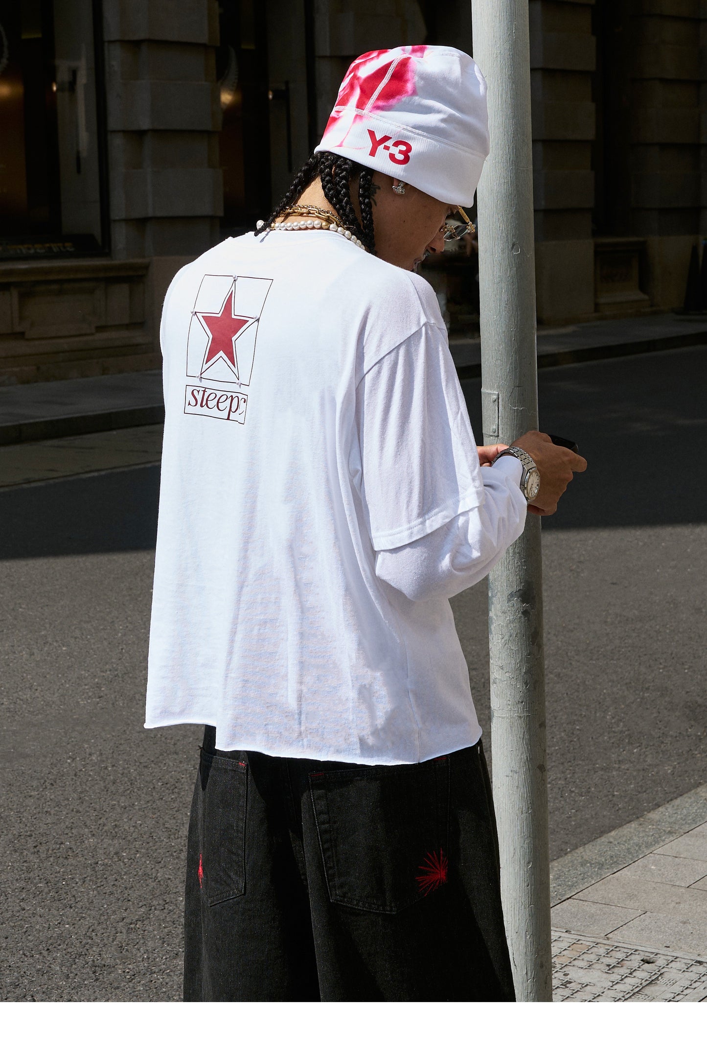 Layered Collar T-Shirt