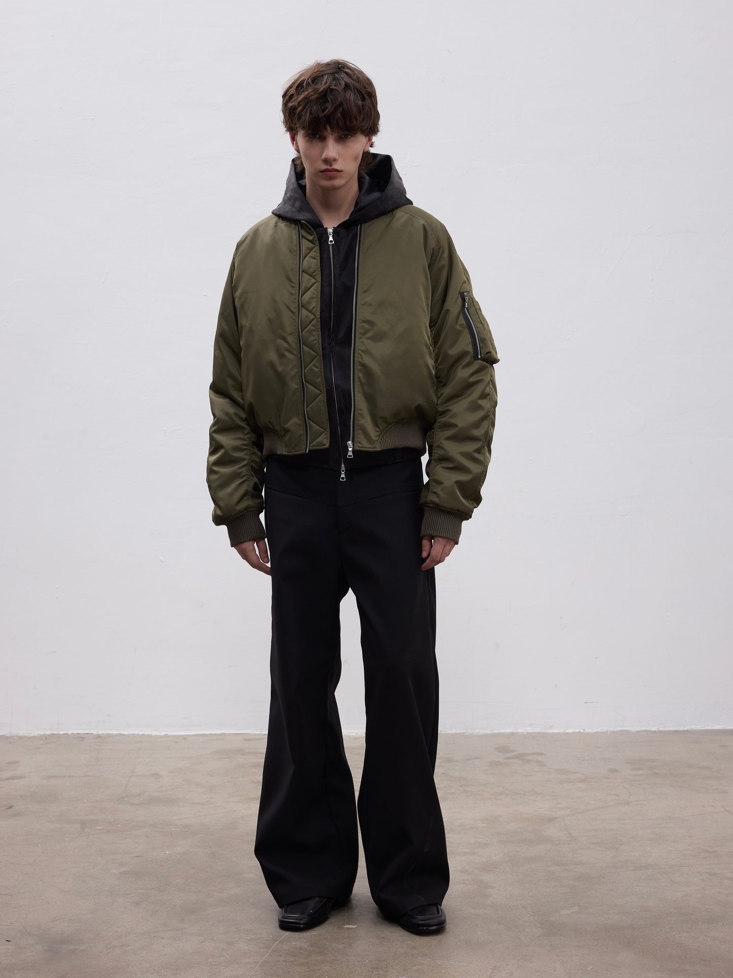 A-Line Front Pocket Casual Pants