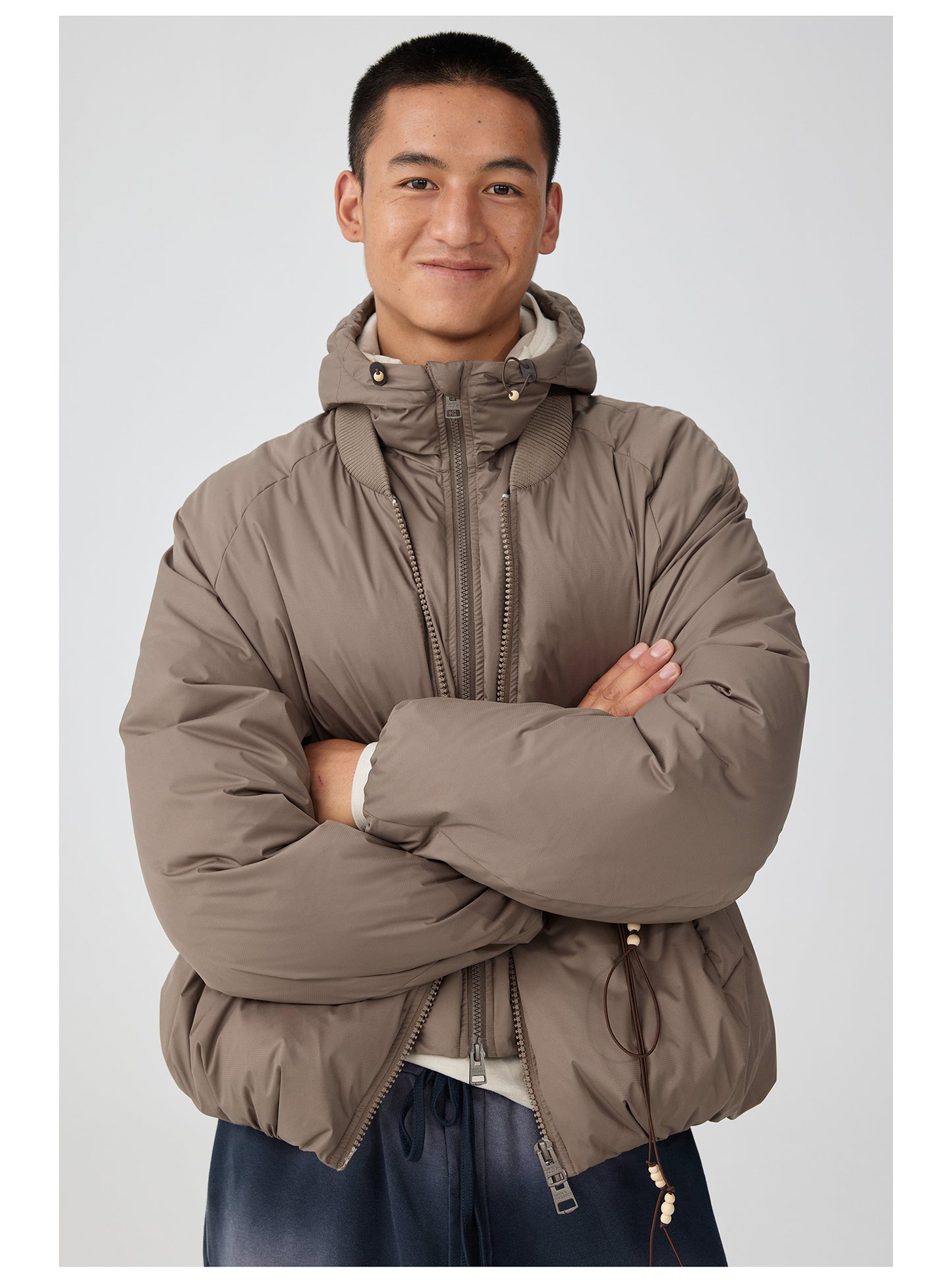 Detachable Hooded Jacket