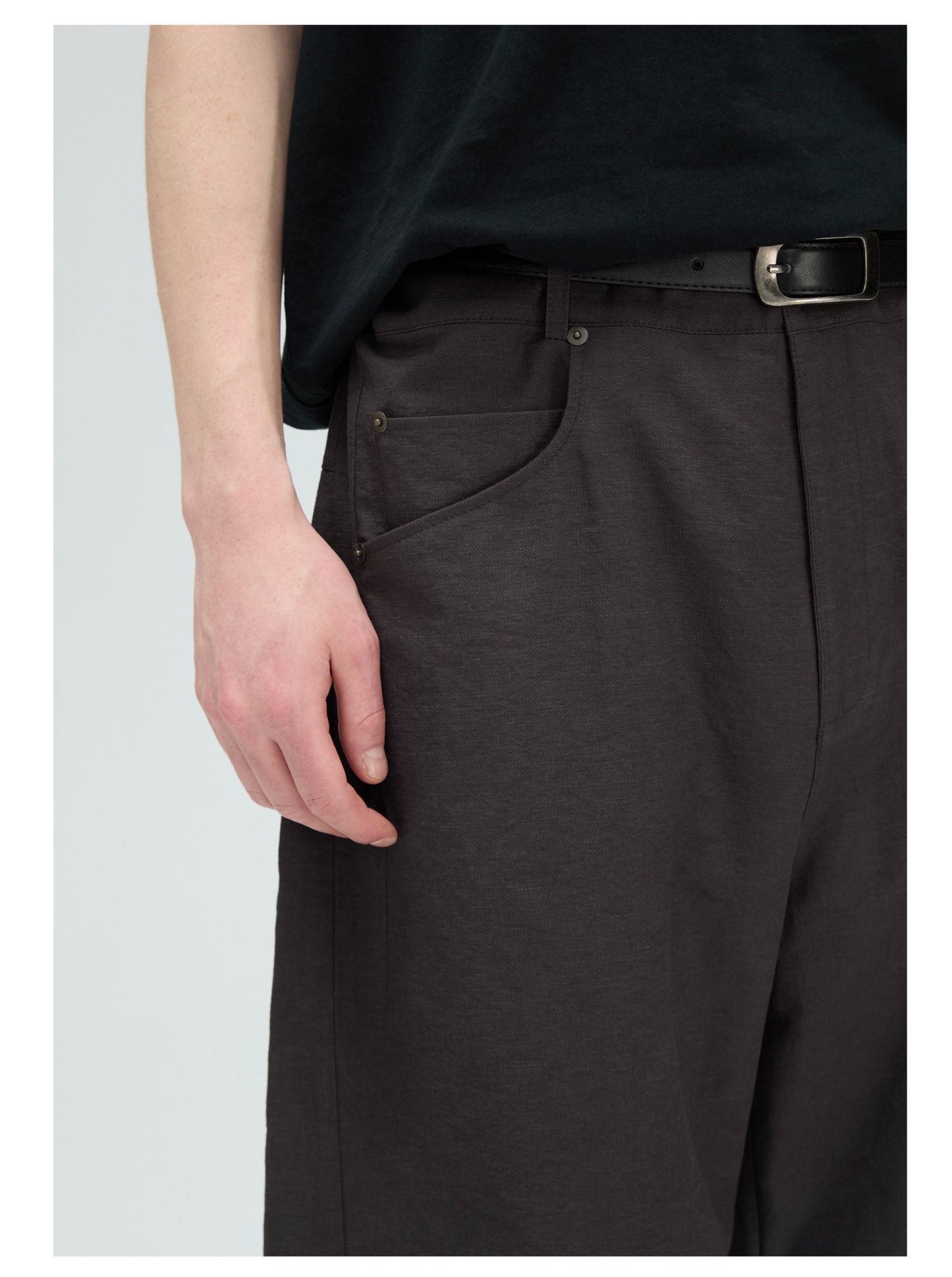 Casual Straight-Leg Stretch Shorts