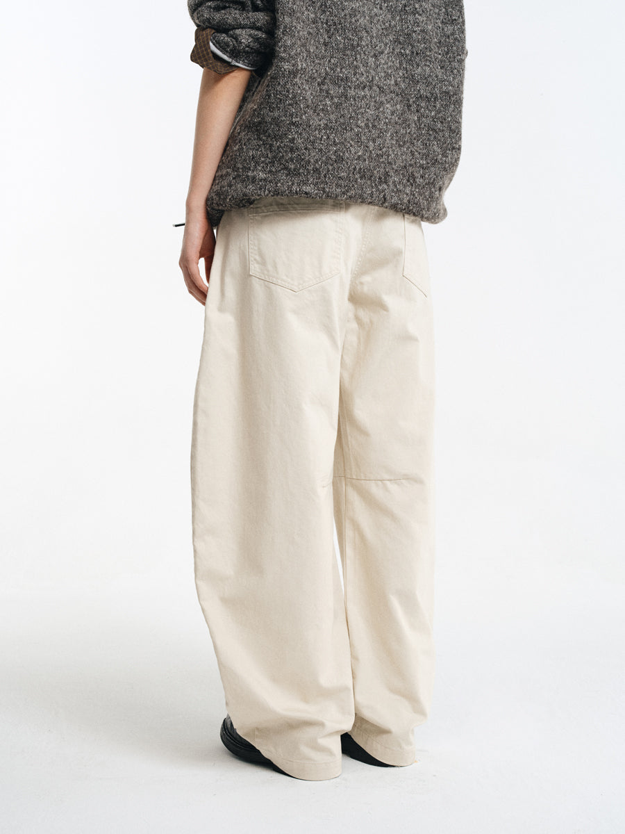 Cotton Rivet Casual Pants